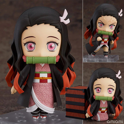 Boneco Kamado Nezuko Chan - Demon Slayer - Articulado